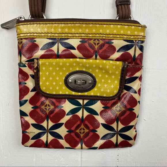 Fossil Key Per Floral Small Shoulder Bag - Picture 2 of 11